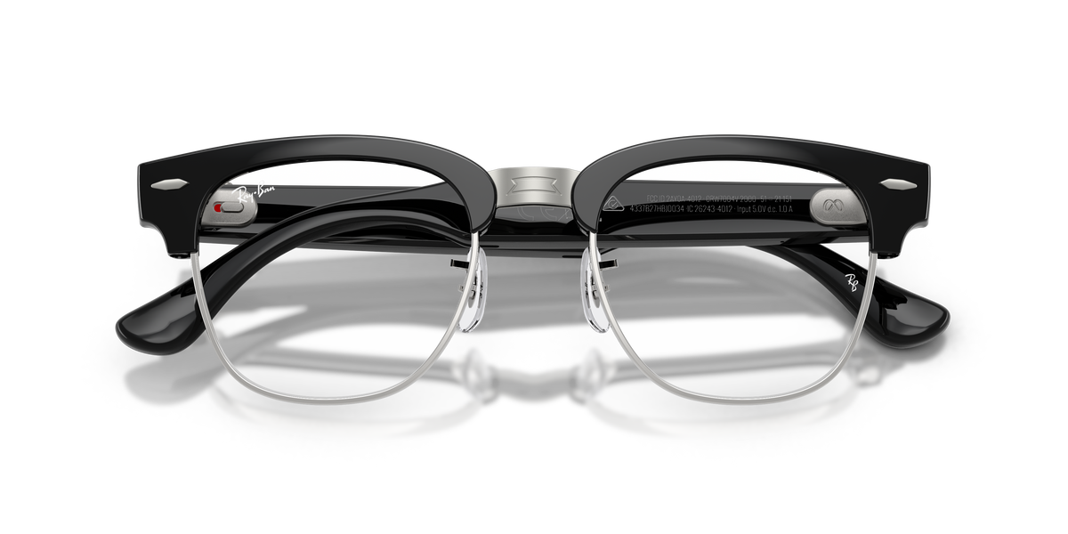 Gafas graduadas Ray-Ban Meta Audio Clubmaster 0RW7004V2000