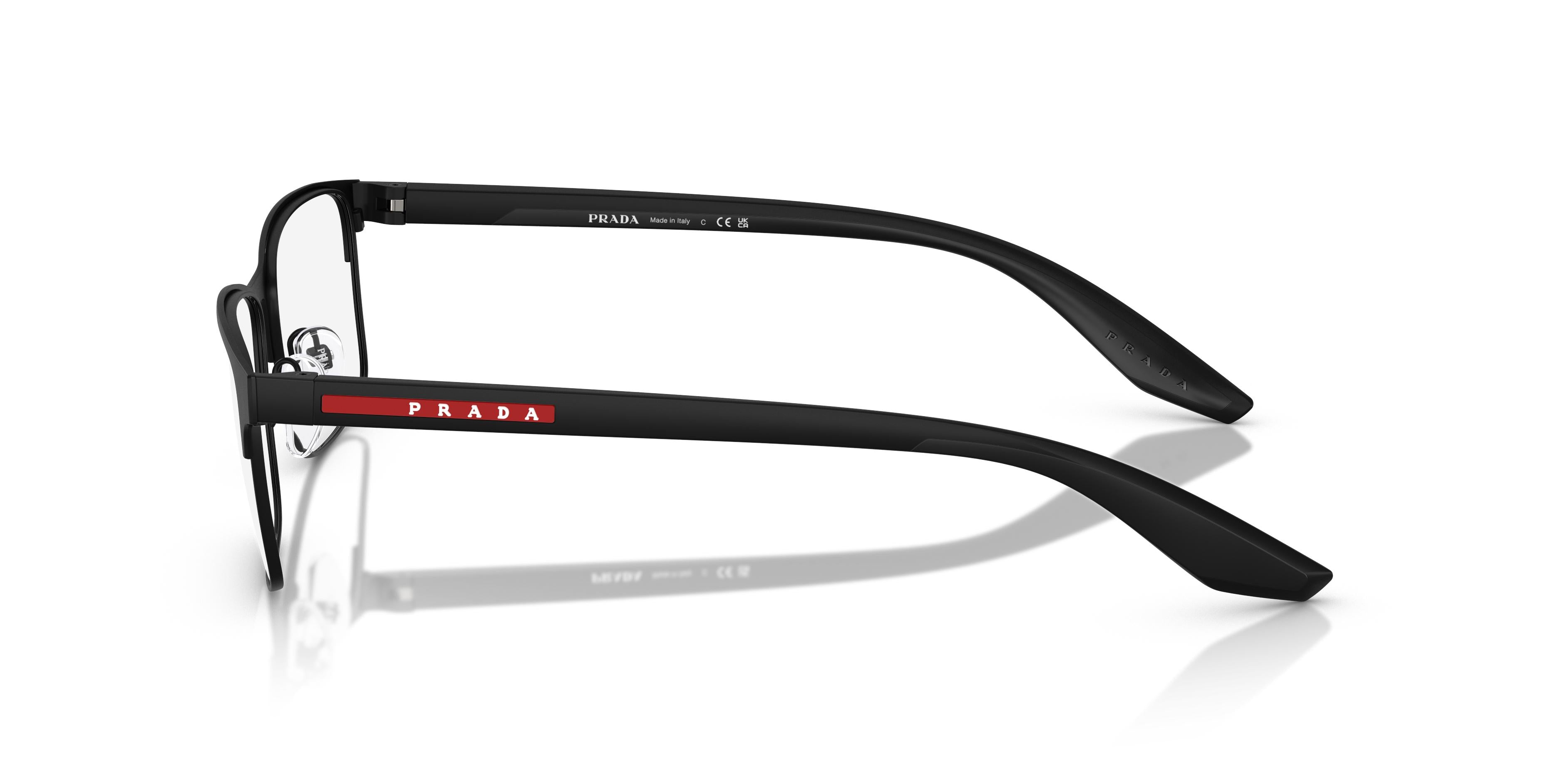 Prescription Glasses Prada Linea Rossa PS50PV 1BO1O1 55 17