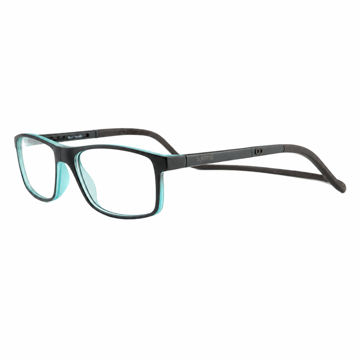 Gafas Graduadas Slastik Acknar 02 · Vista 45° · Fondo blanco cuadrado